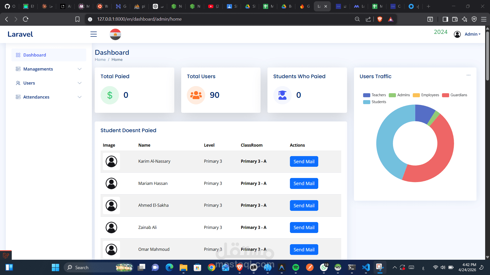 School Management System (Graduation Project)