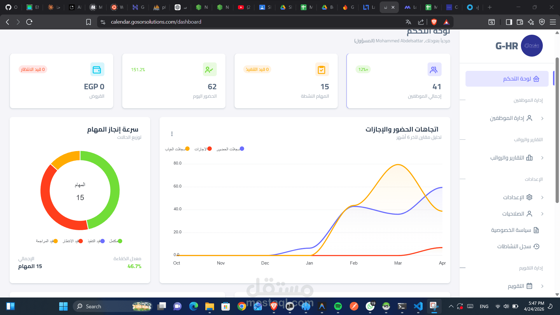 HR Management System (SaaS)