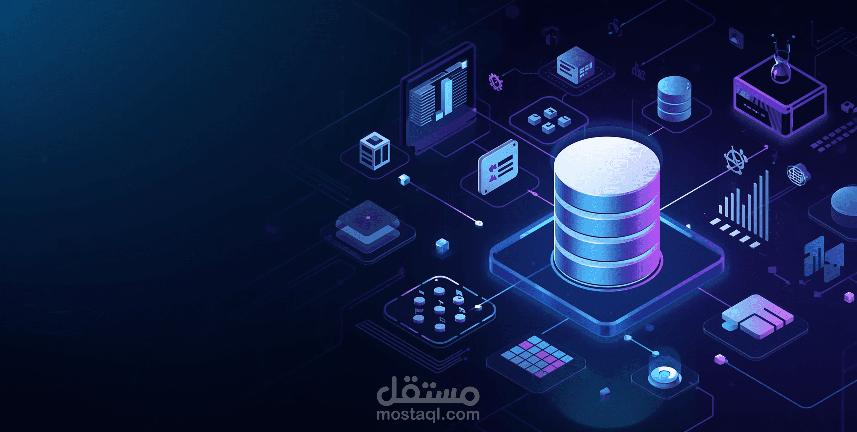 بناء قاعد بيانات لنظام dvld
