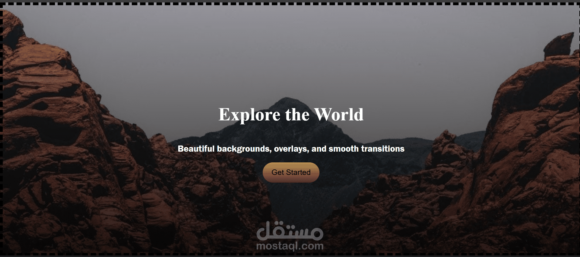 صفحة هبوط - Landing Page