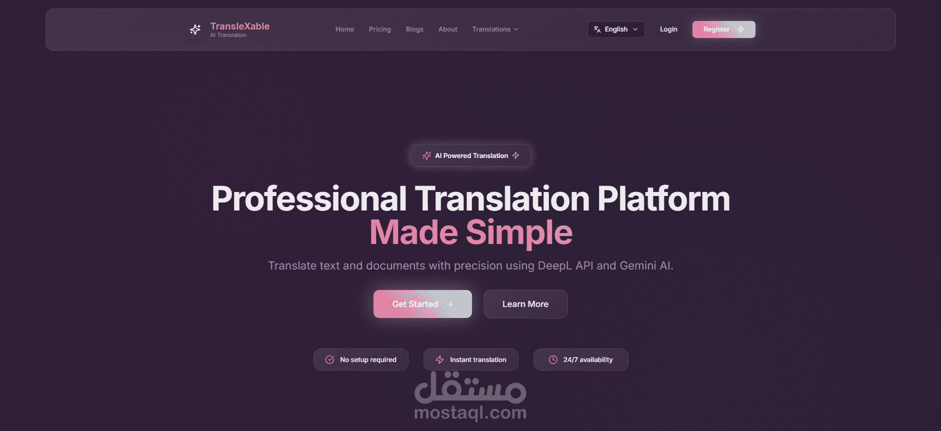 TransleXable Web Site