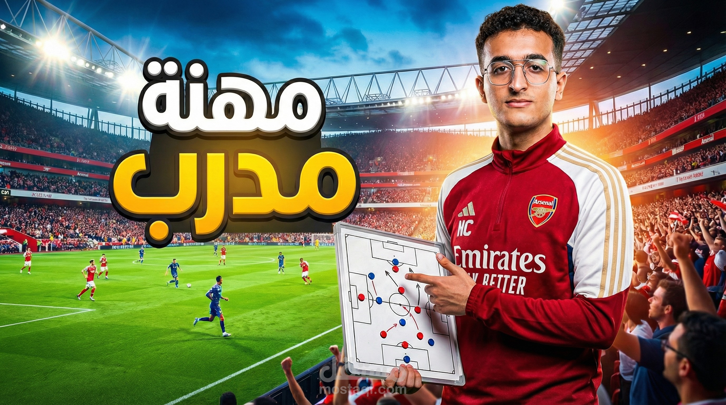 تصميم Thumbnail احترافي لفيديوهات FC26
