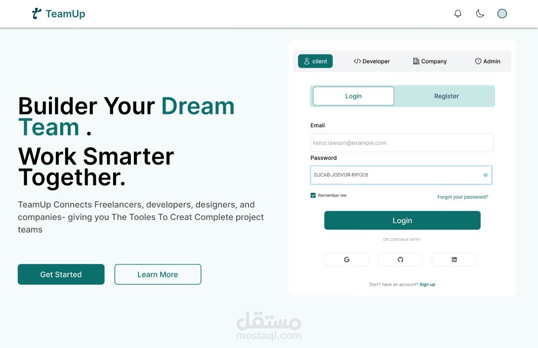 TeamUp: AI-Powered Freelancing Platform for Beginners