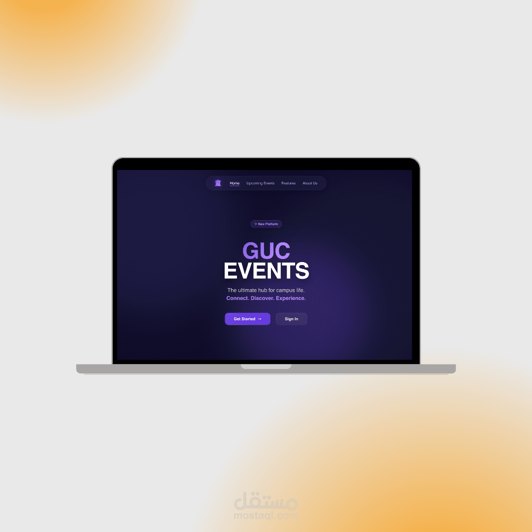 برمجة منصة متكاملة لإدارة الفعاليات والمبيعات (MERN Stack)