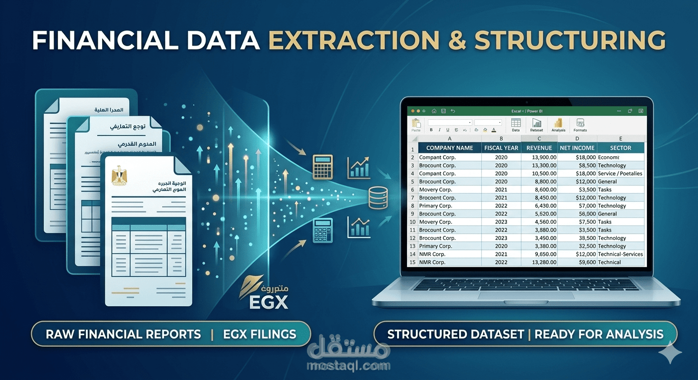 financial analysis sheet (A random sample of the full work)