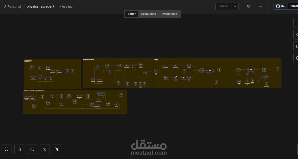 مساعد ذكاء اصطناعي متعدد الوسائط (RAG) لمادة الفيزياء على الواتساب