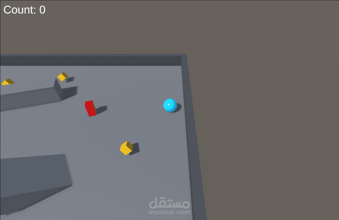 لعبة تدحرج الكرة