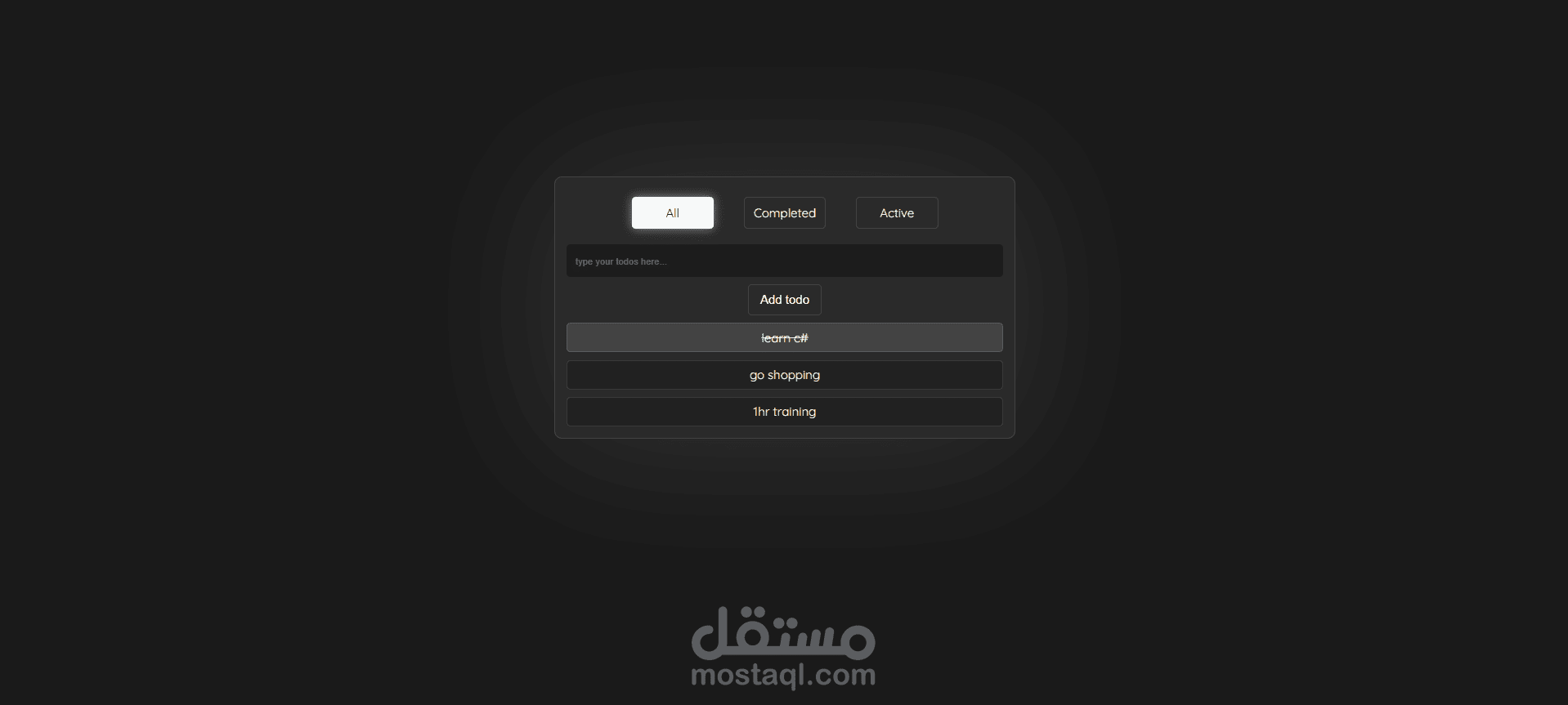 Todo App