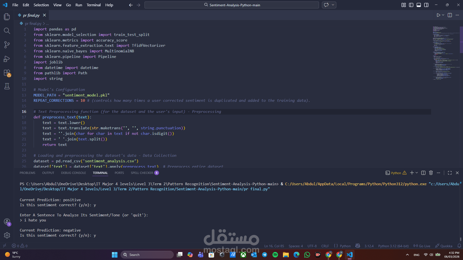 Sentiment-Analysis-Python