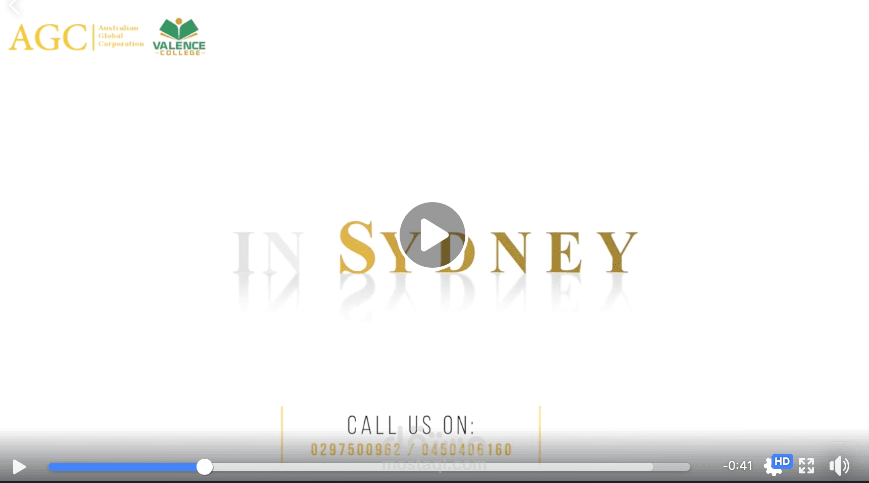 2"Adverting for the "Australian Global Corporation