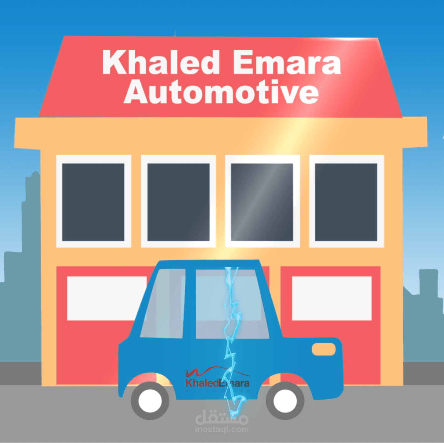 Motion Graphics | Khaled Emara Automotive -3
