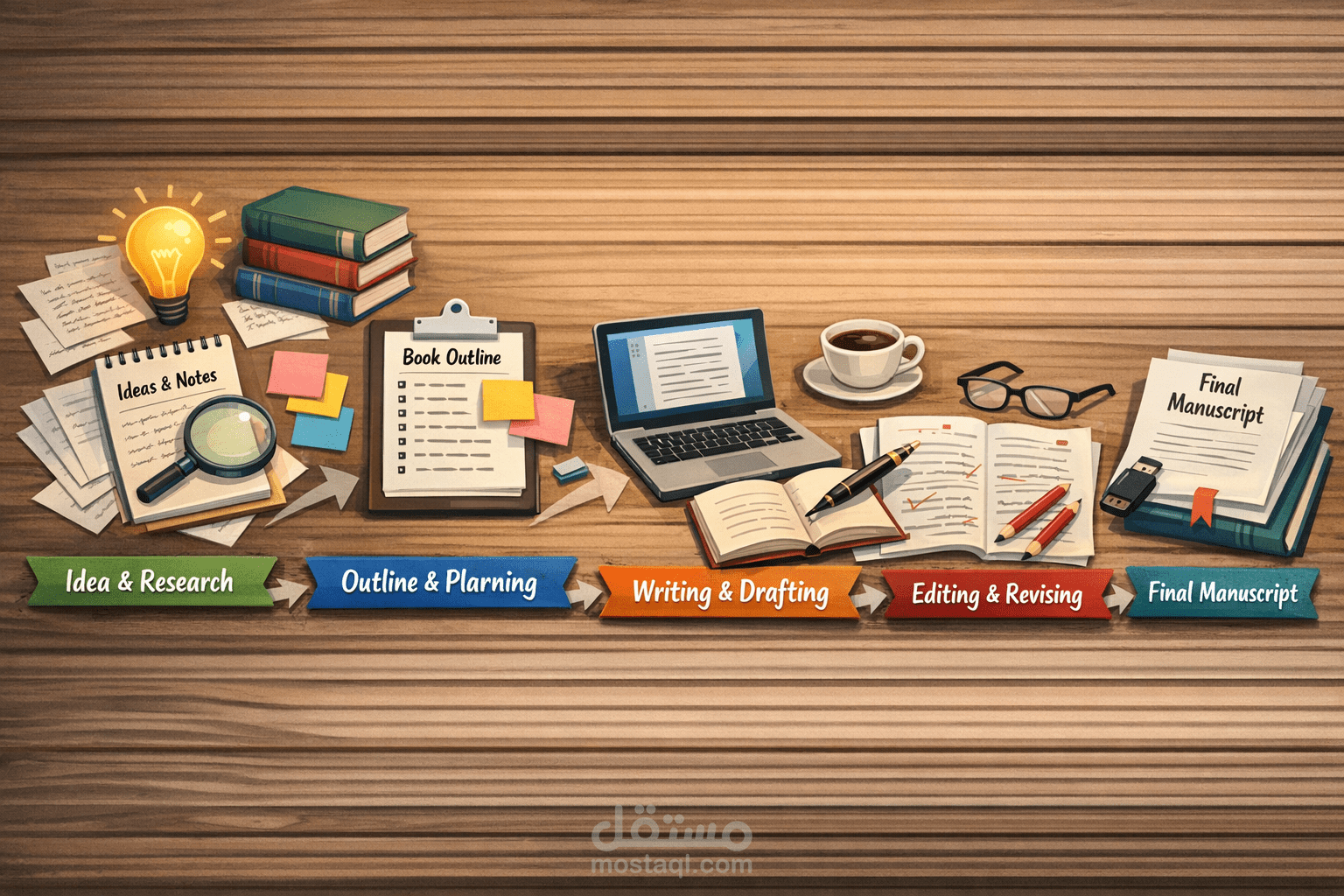 تأليف الكتب واخراجها