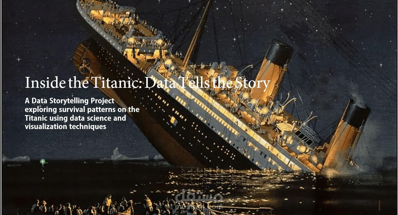 Titanic Data Storytelling Presentation Using PowerPoint