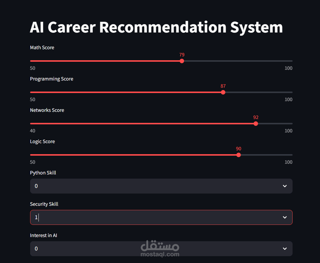 AI Career Recommendation System Using Machine Learning