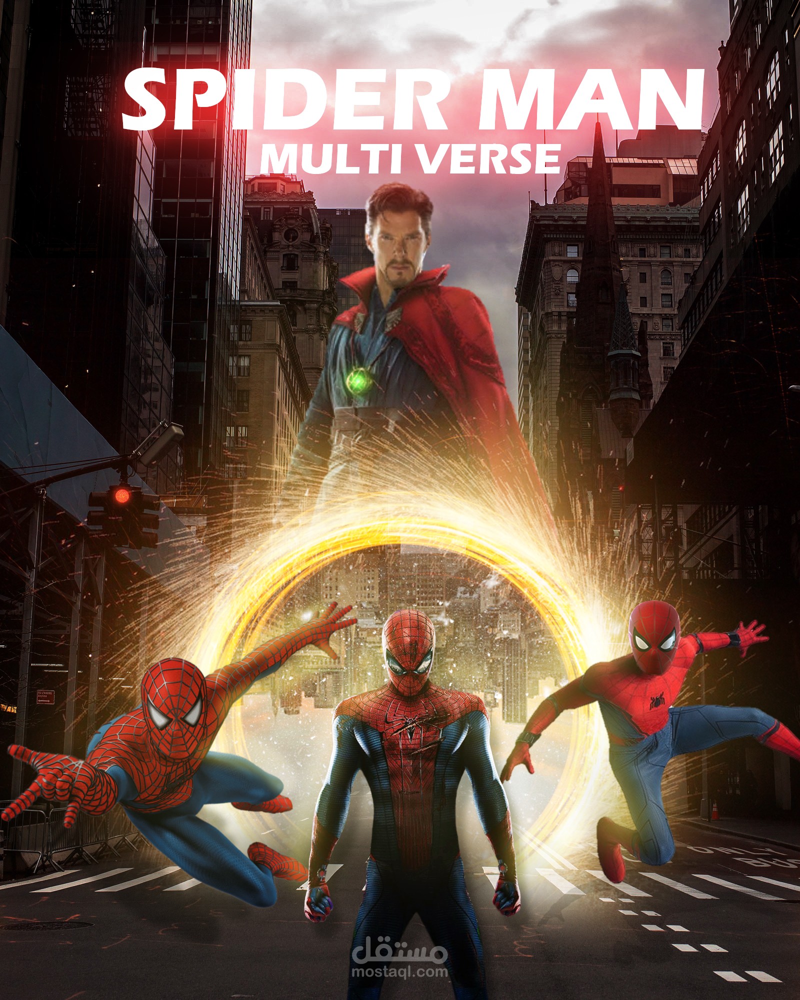 بوستر تخيلى لفيلم SPIDR MAN