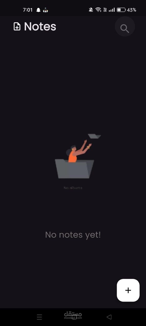 تطوير تطبيق ملاحظات باستخدام Flutter