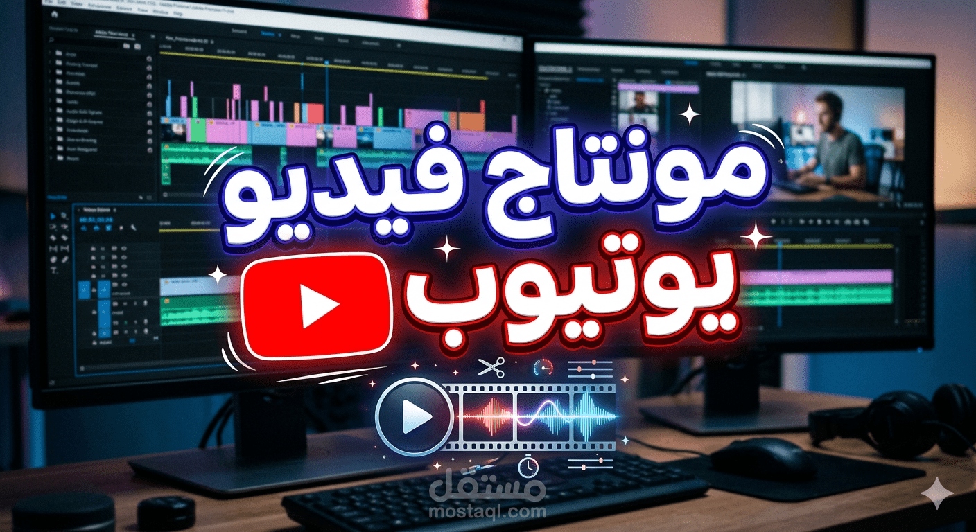 مونتاج فيديو يوتيوب
