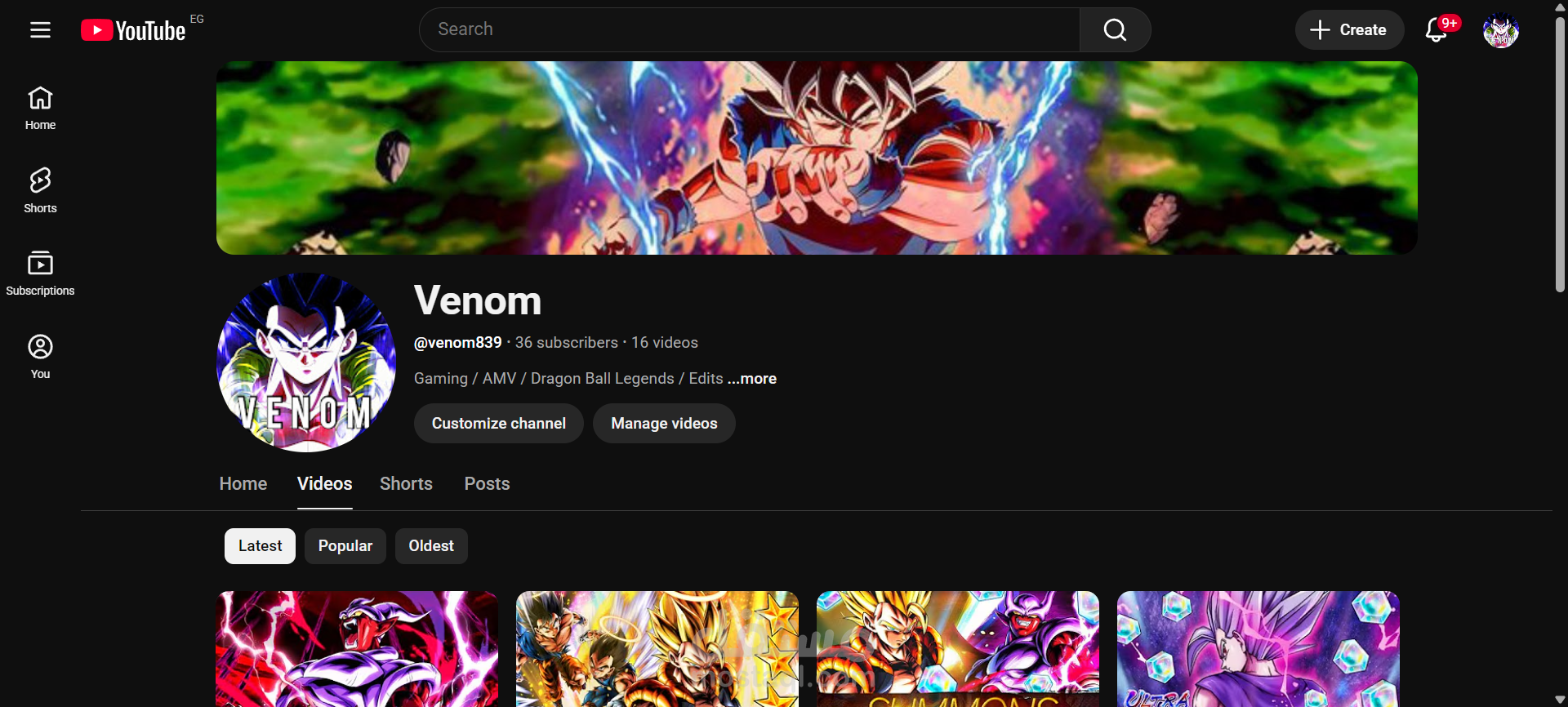 إنتاج وتحرير فيديو احترافي وصناعة محتوى مرئي (Video Editing & Content Creation)