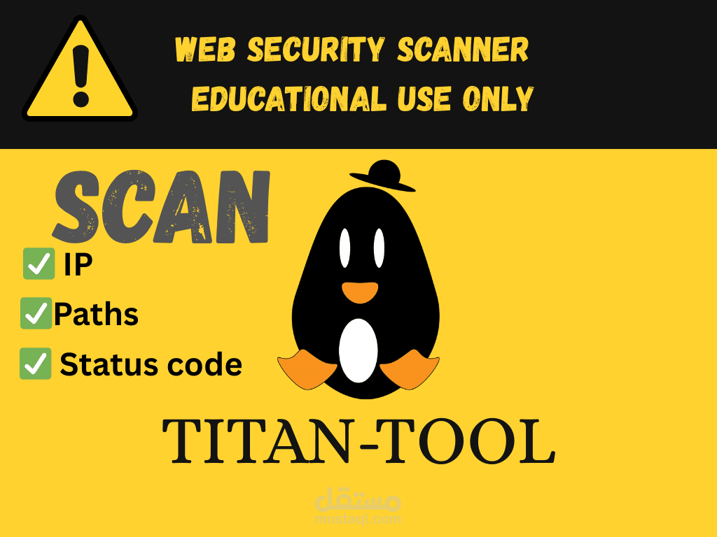 TITAN أداة أمنية مخصصة لاكتشاف IPS ومسح مسارات المواقع