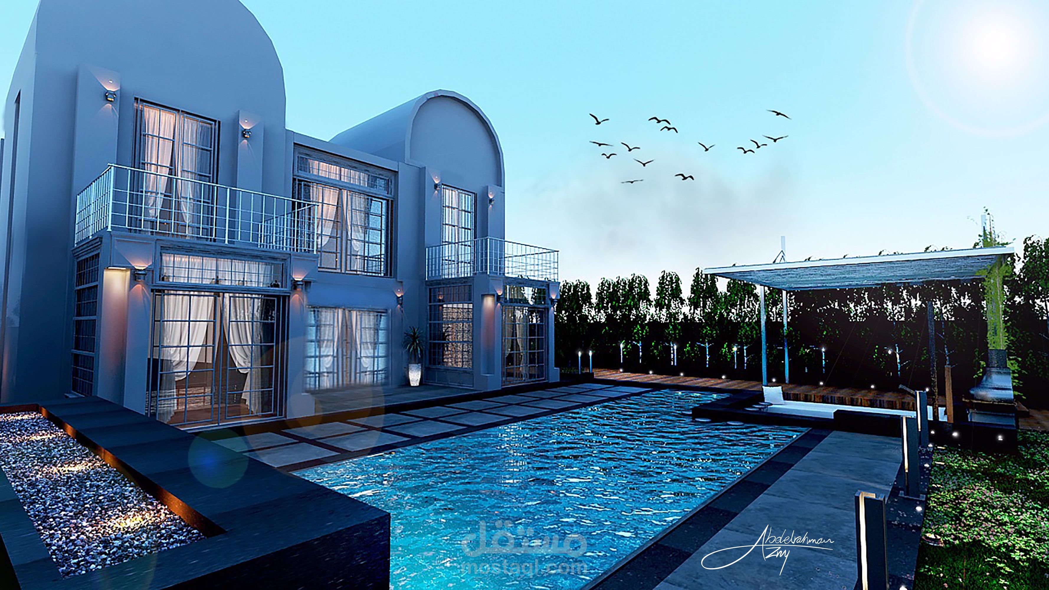 Design of residential villas