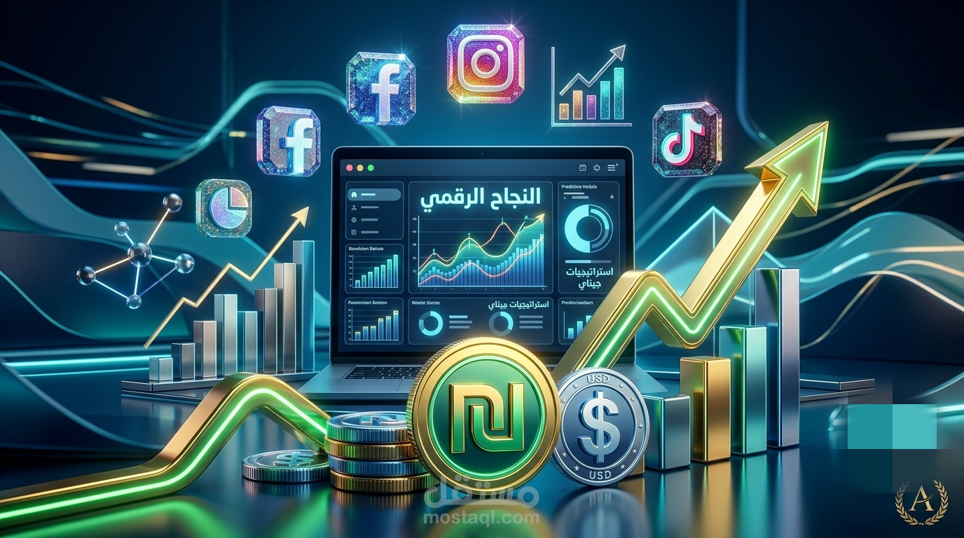 إعداد وتنفيذ استراتيجية التسويق الرقمي والمحتوى لشركة جينّاي (Gemini) الفلسطينية
