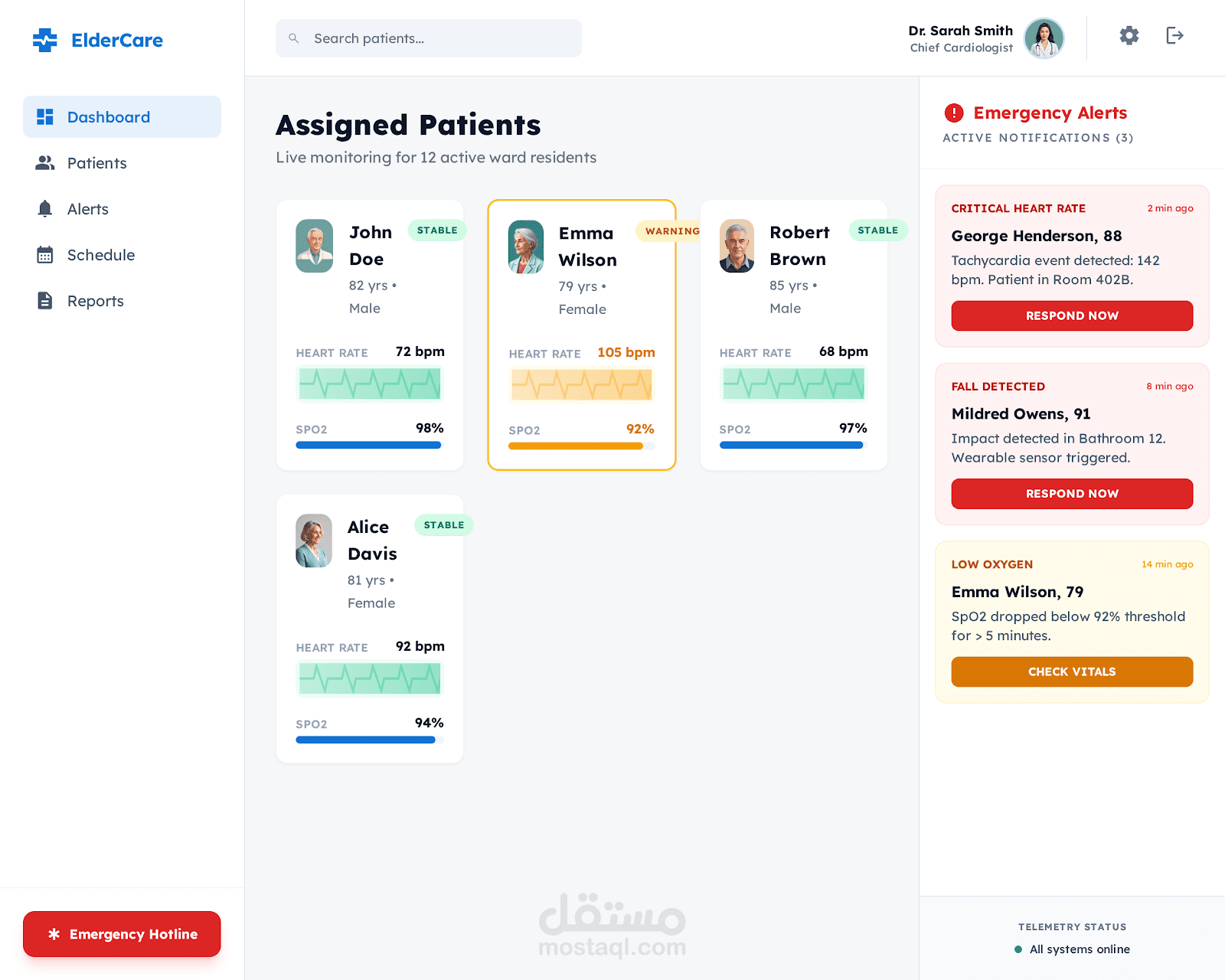 Elderly Care Management System