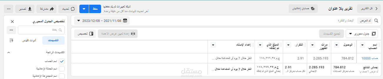 انشاء ومتابعة حملة اعلانية علي استجرام
