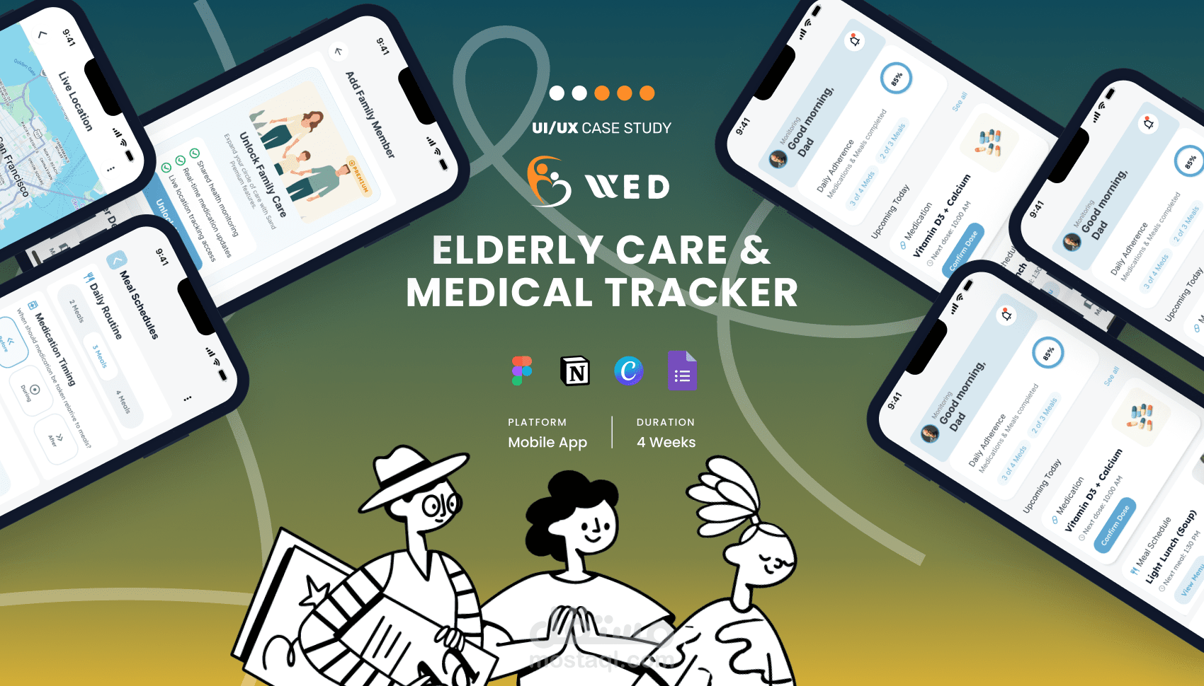 تطبيق ود لرعايه كبار السن