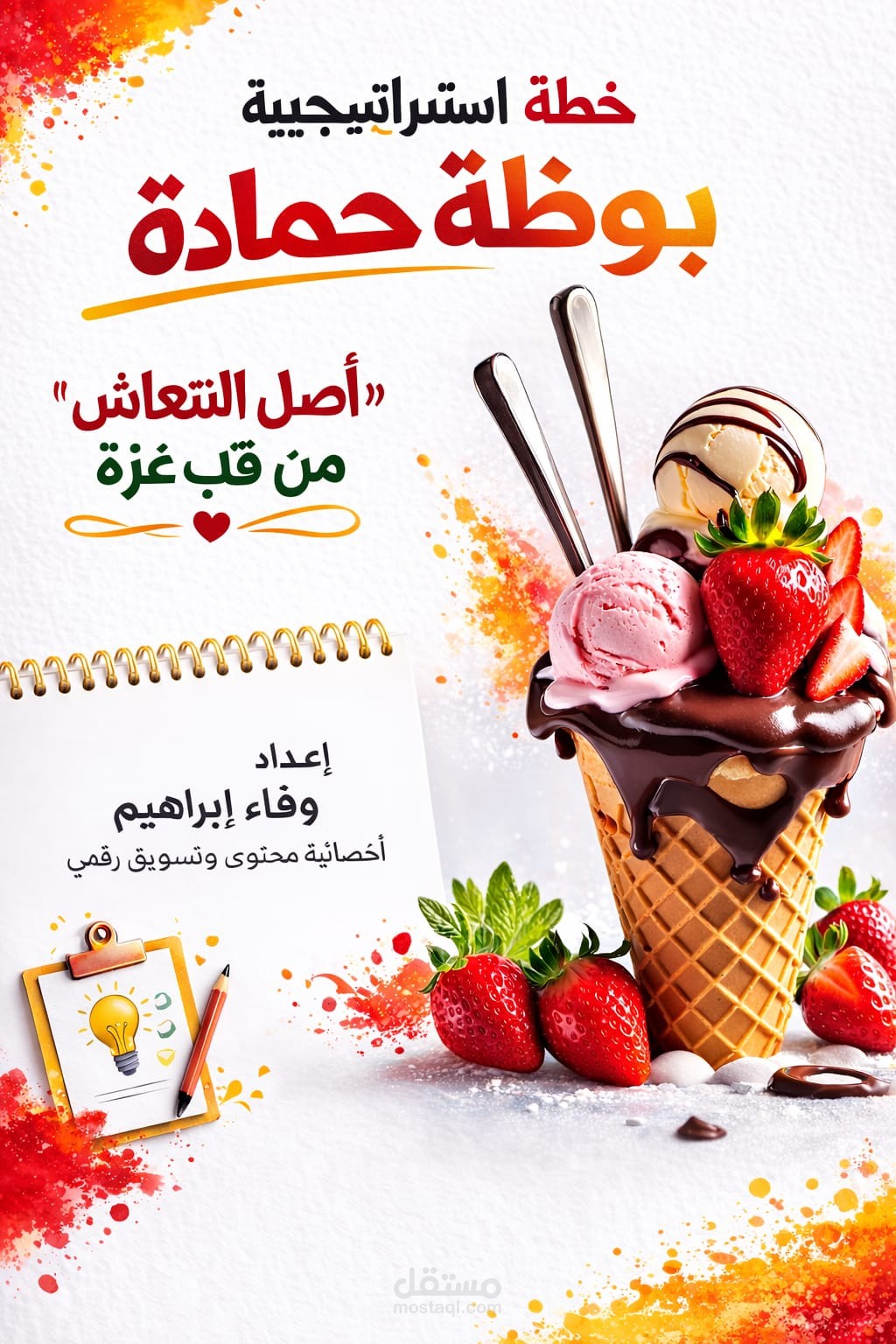 استراتيجية تسويقية متكاملة وخطة نمو لبراند "بوظة حمادة"