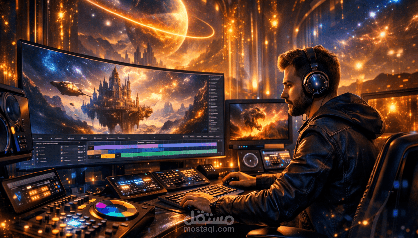 مونتاج بشكل احترافي