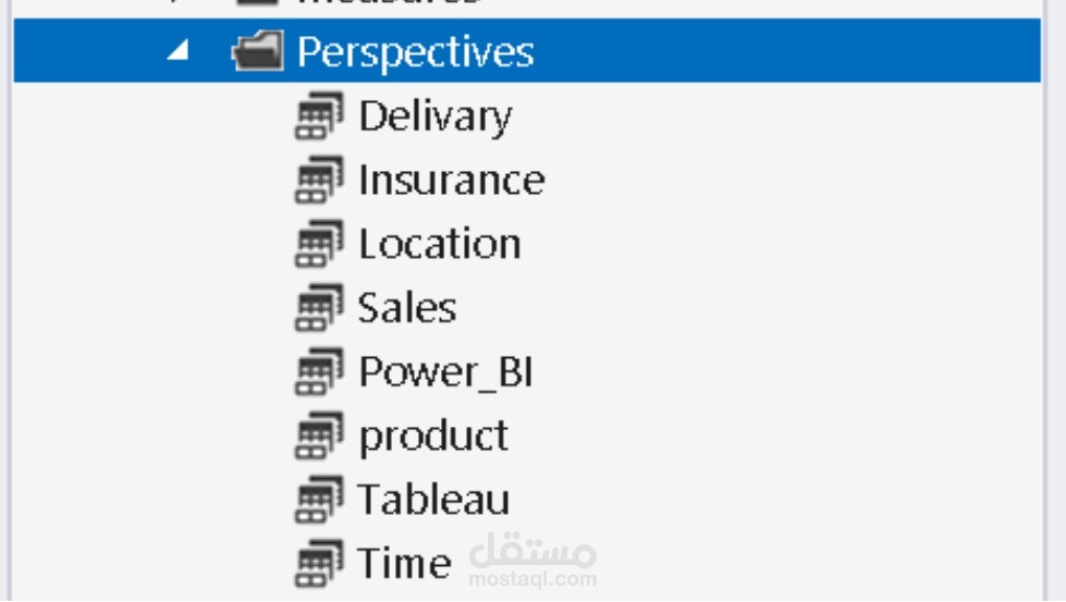 semantic layer with SSAS