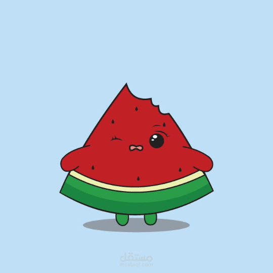 تصميم رسم كرتوني لطيف (Character Design) باستخدام الإليستريتور