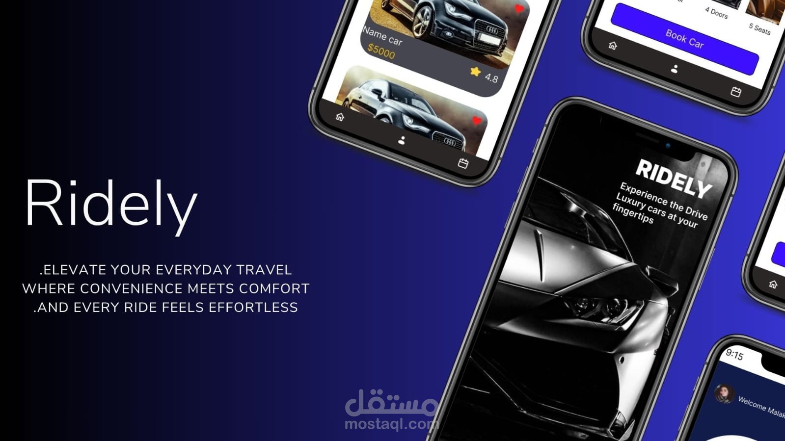 تصميم UI/UX لتطبيقات ومواقع بشكل احترافي وجذاب