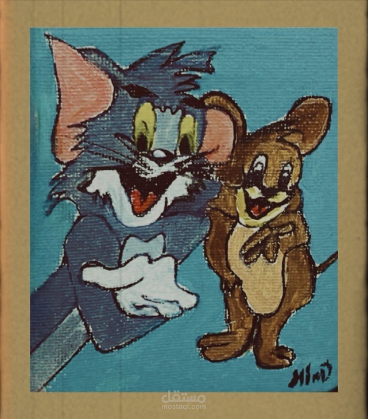 رسم شخصيات كرتونية