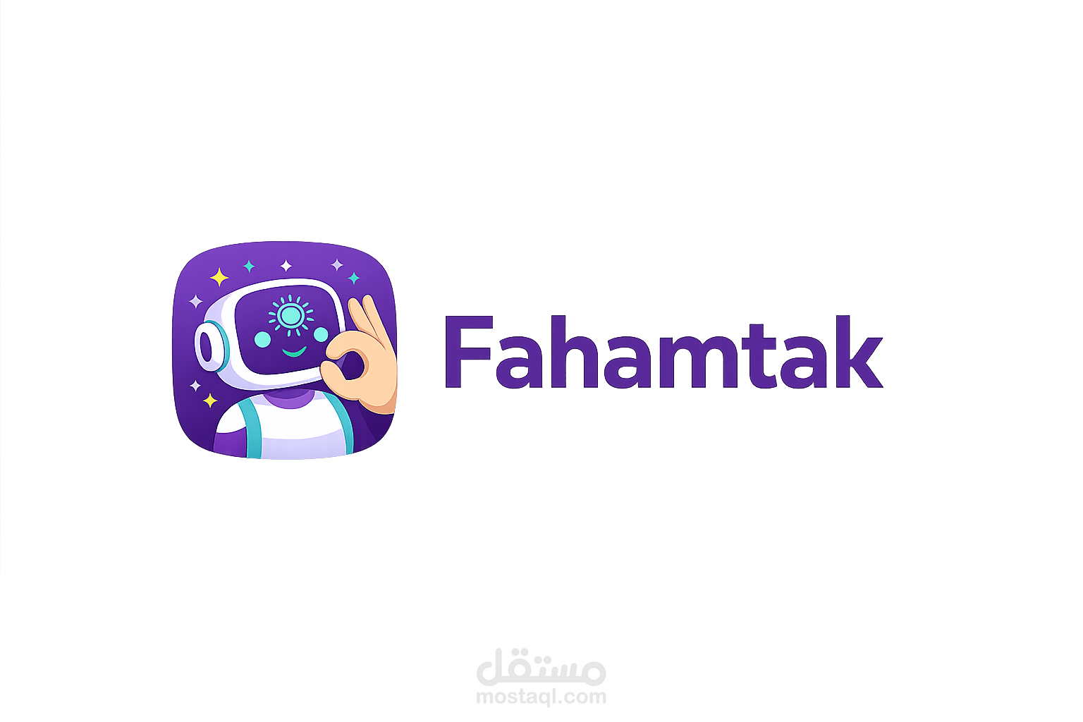 جزء تسجيل الدخول وانشاء حساب من تطبيق فهمتك