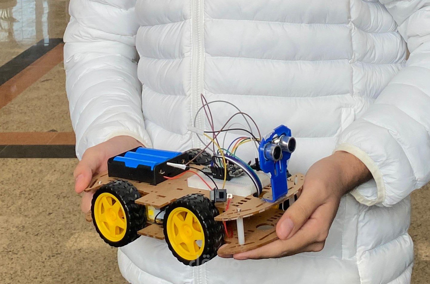 Voice-Controlled Car using AI & IoT