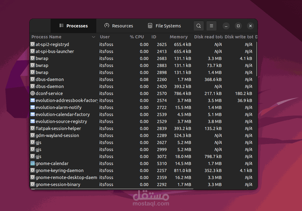 Task manager using Bash