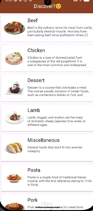 Meals App using modern Android development practices