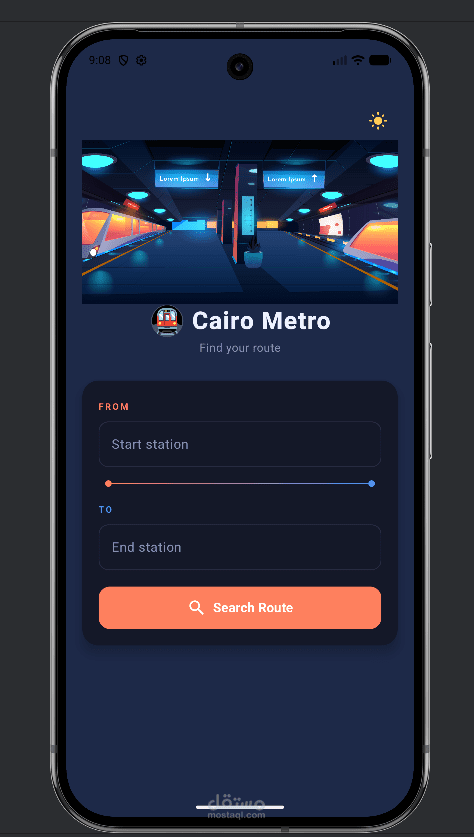 Cairo Metro Route Finder!