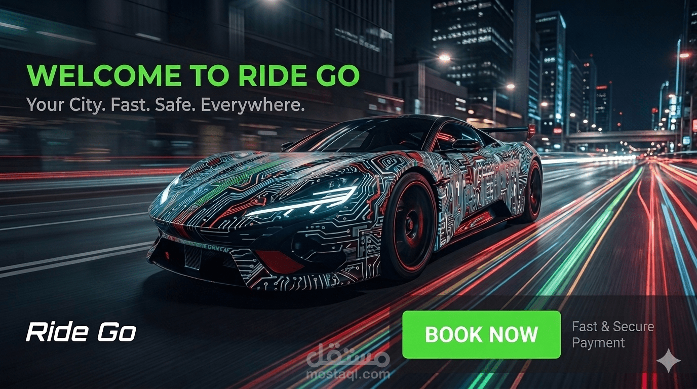 Ride go - تطبيق حجز الرحلات