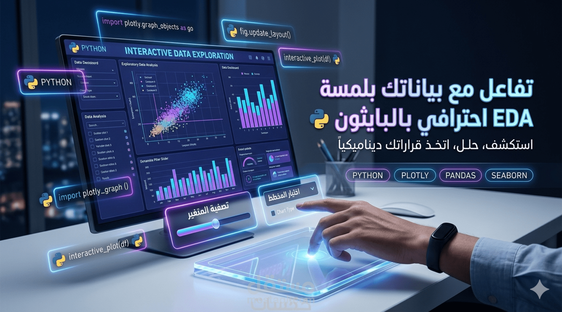 تنظيف وتحليل البيانات باستخدام Python