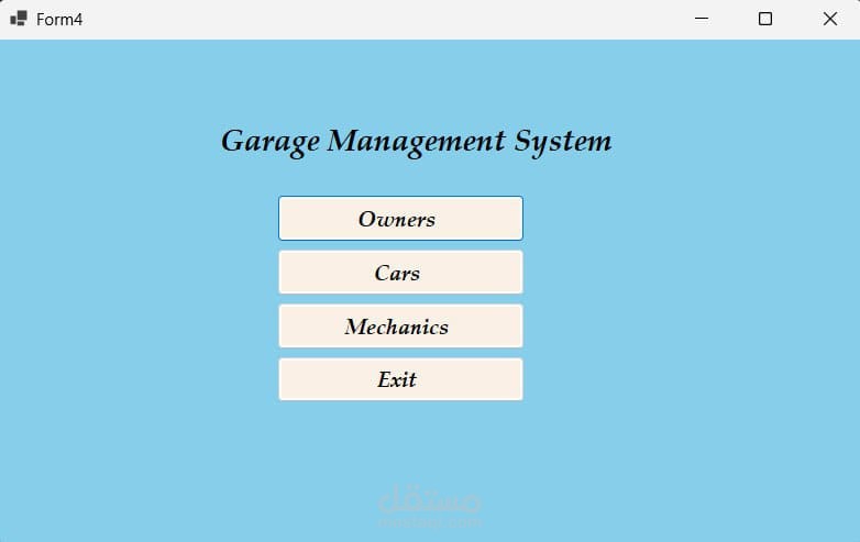 Garage Management System