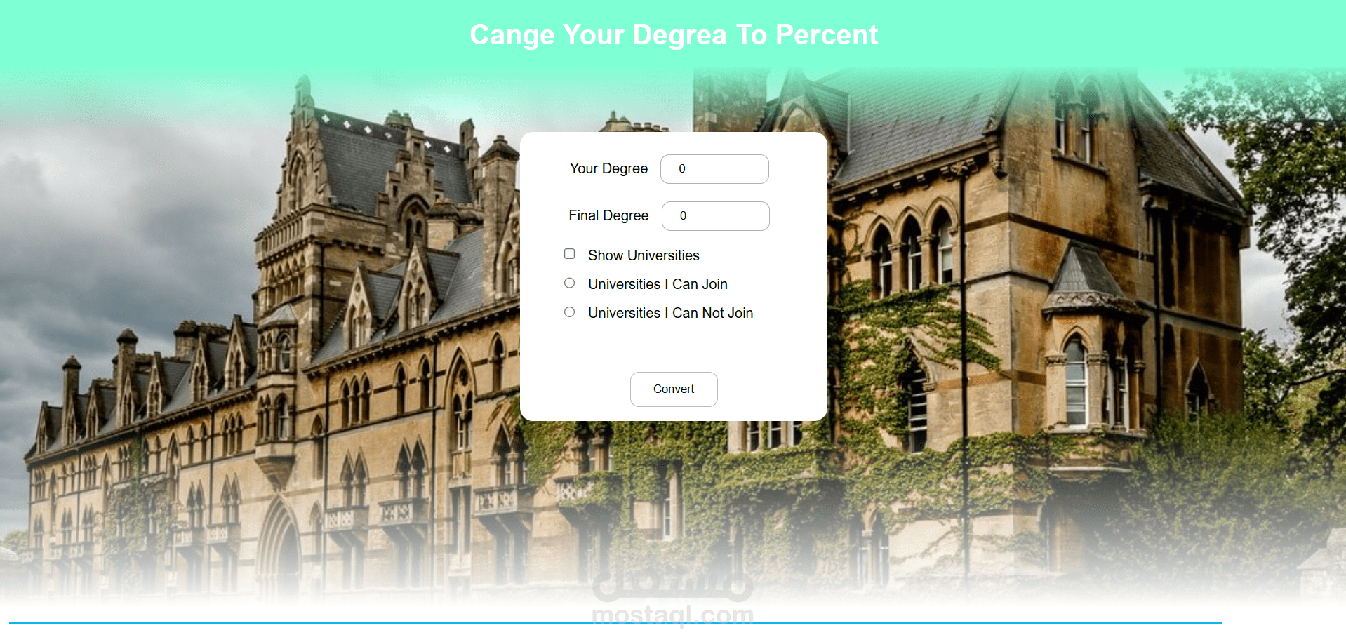 Transferring the student's grade