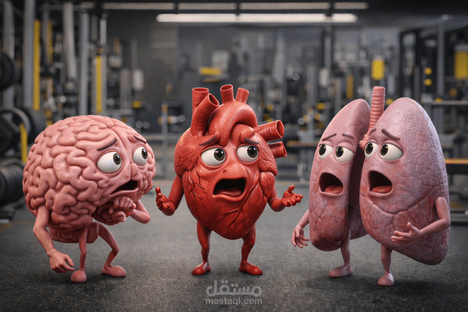 العنوان: فيديو كوميدي إبداعي عن ترند "أعضاء الجيم تتحدث"