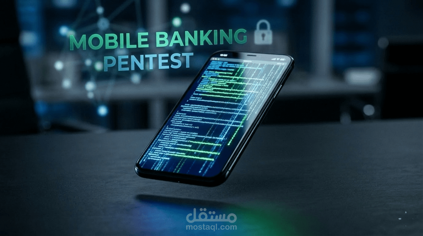 اختبار اختراق متقدم (Pentest) لتطبيق بنكي وواجهات برمجة التطبيقات (APIs)