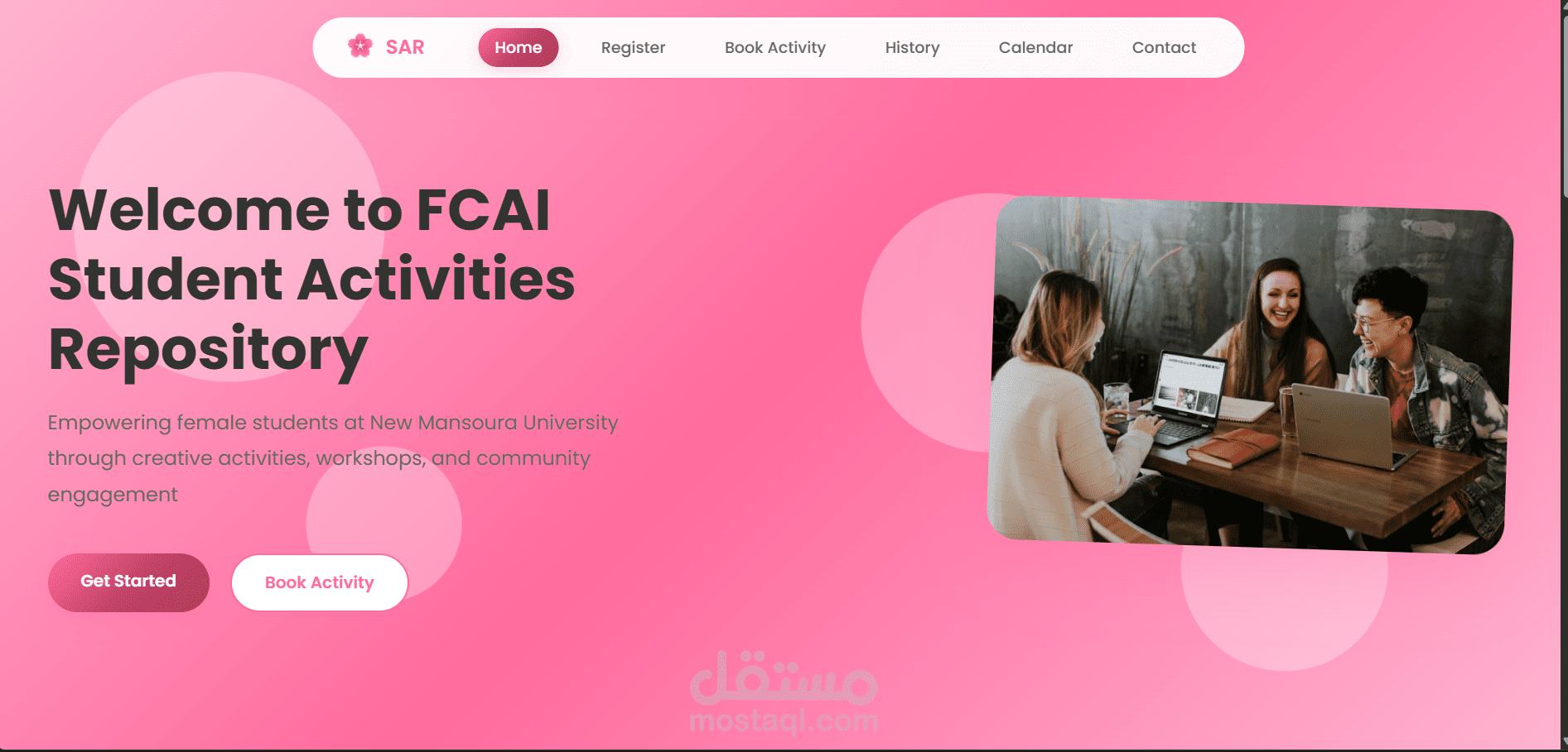 FCAI Student Activities Repository