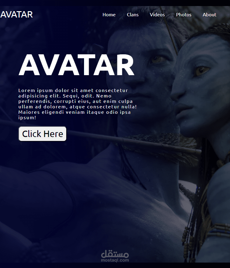 Avatar Website
