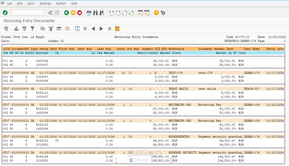 Financial Closing & Reporting Project