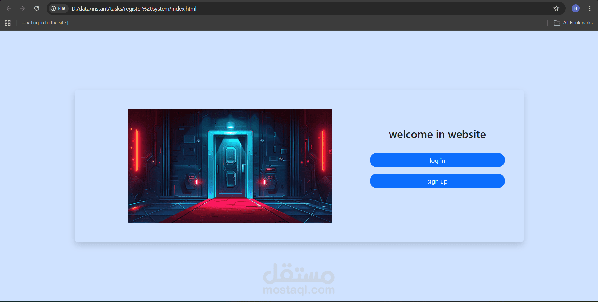 login&signup system