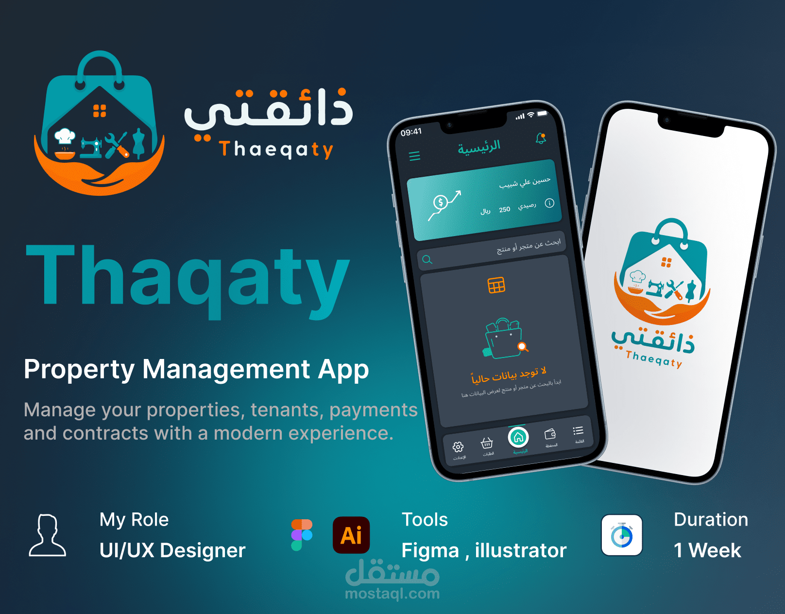 Thaeqaty | Productive Families Marketplace App